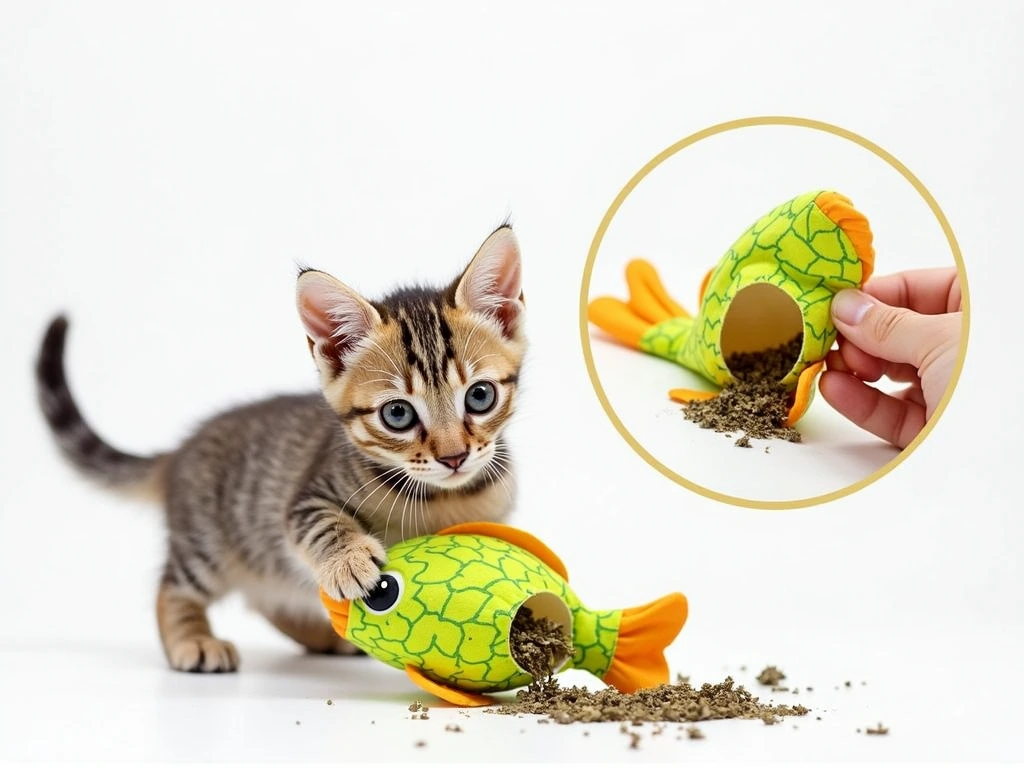 Catnip Crinkle Toys thetoypet