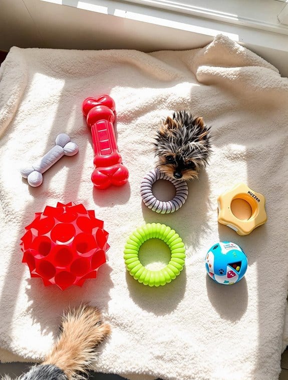choosing small dog toys