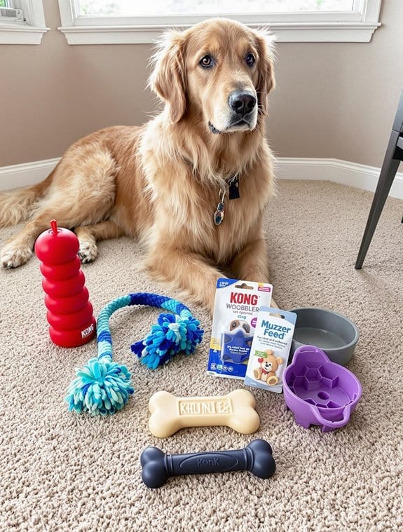 choosing toys for medium dogs