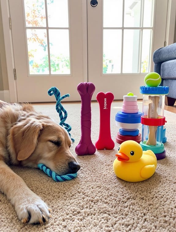 choosing toys for retrievers