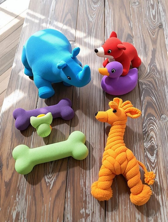 durable squeaker dog toys