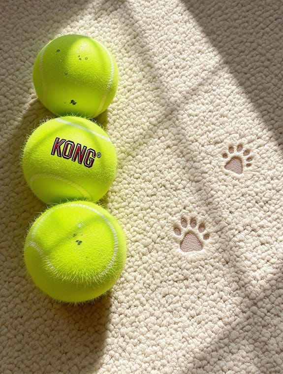 kong green balls for dogs