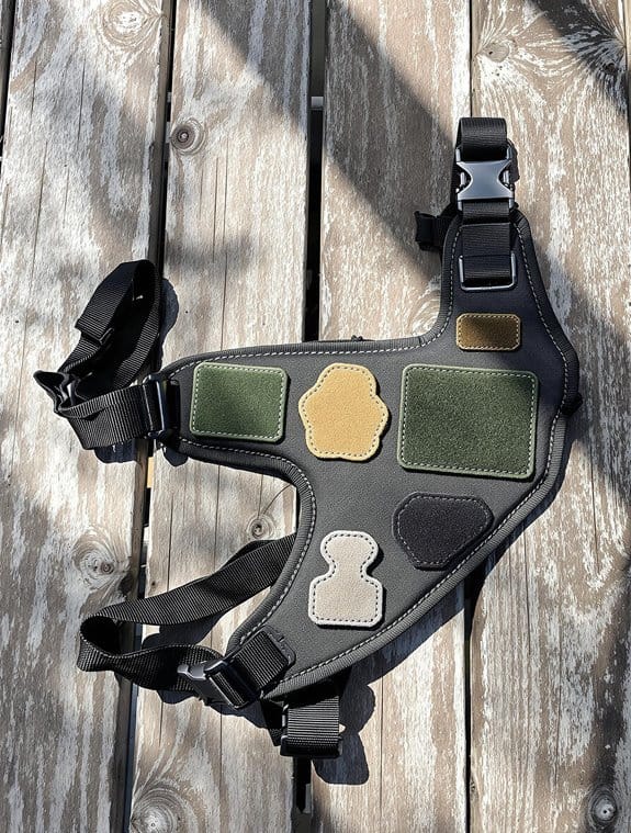 kong tactical dog harness patches