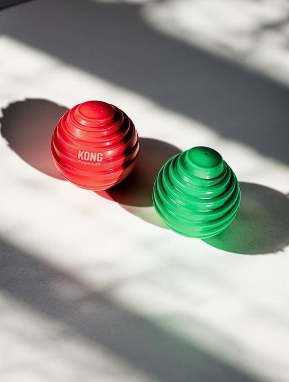 selecting kong ball colors