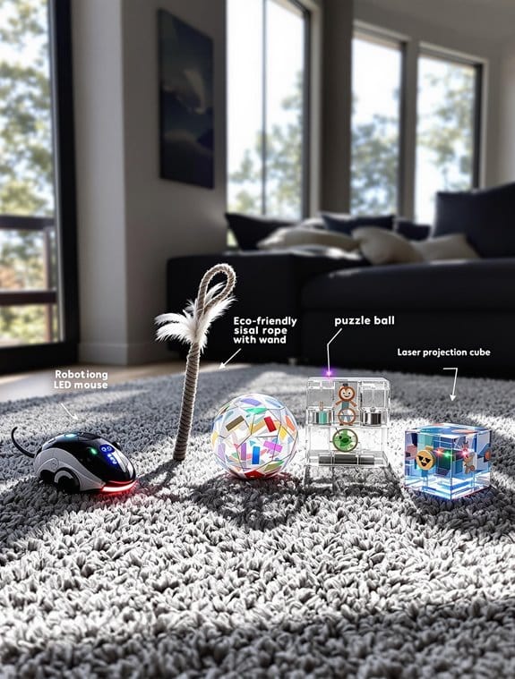 selecting safe cat toys