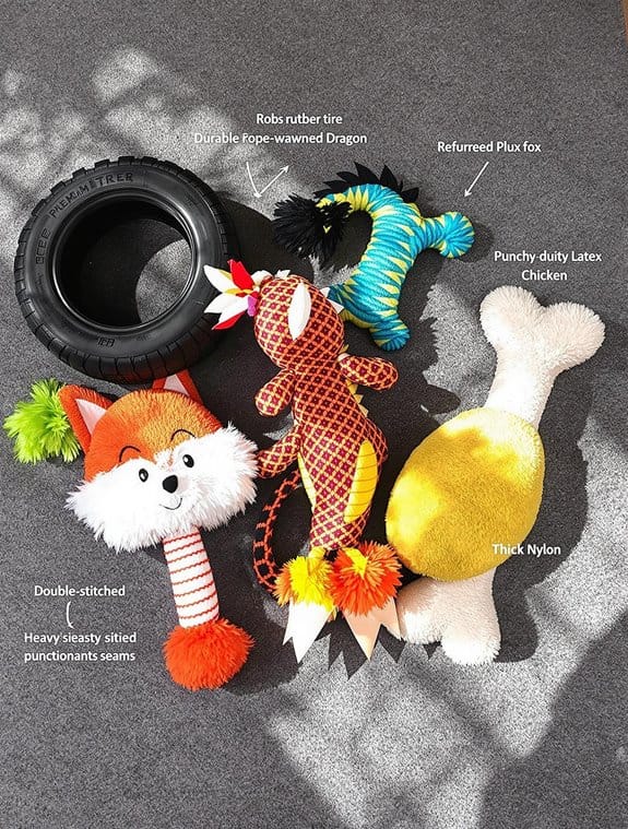 selecting safe dog toys