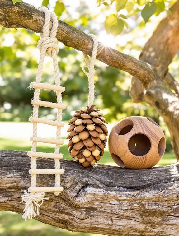 selecting safe squirrel toys