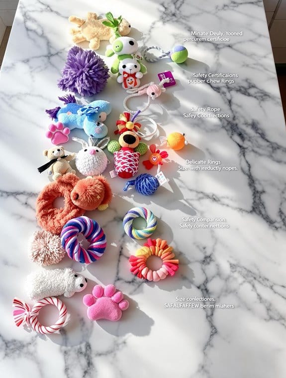 teacup puppy toy selection