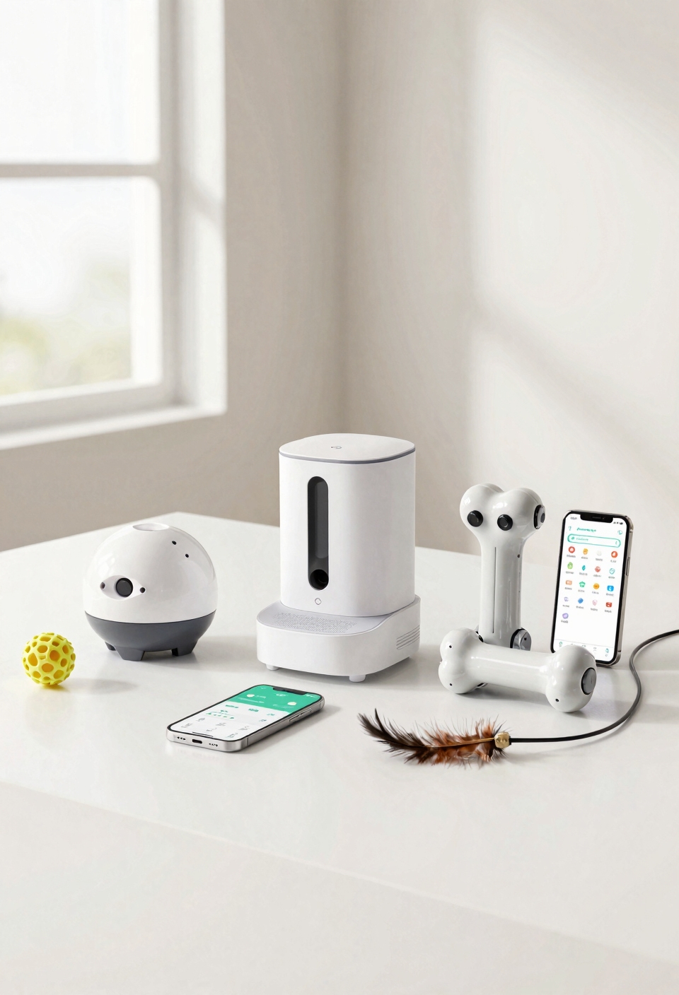 app driven interactive pet toys