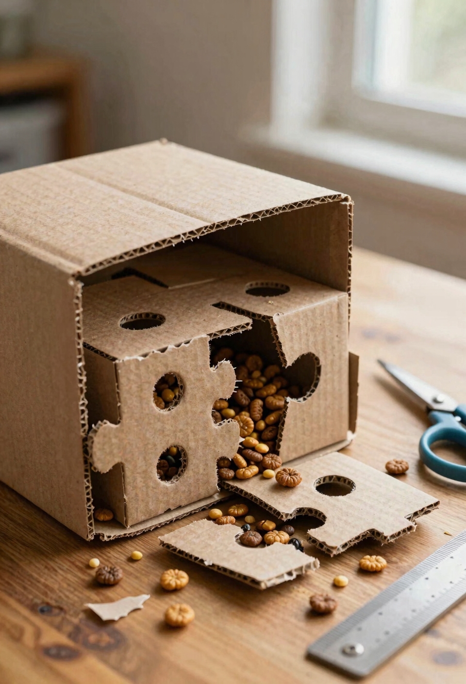 cardboard enrichment for pets
