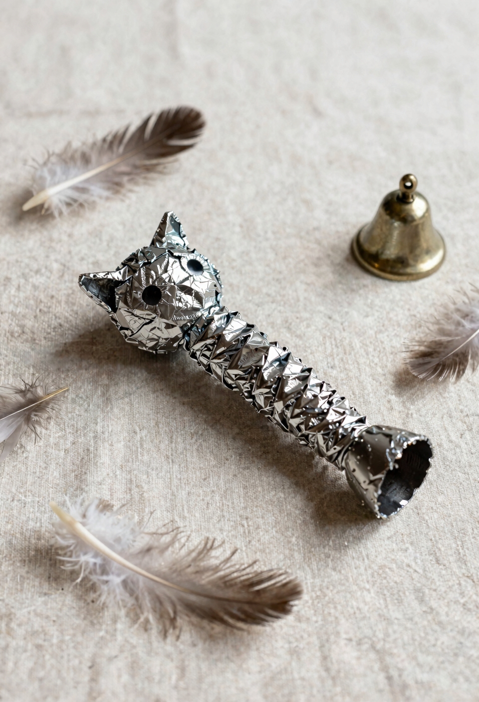crinkle toys trigger hunting instincts
