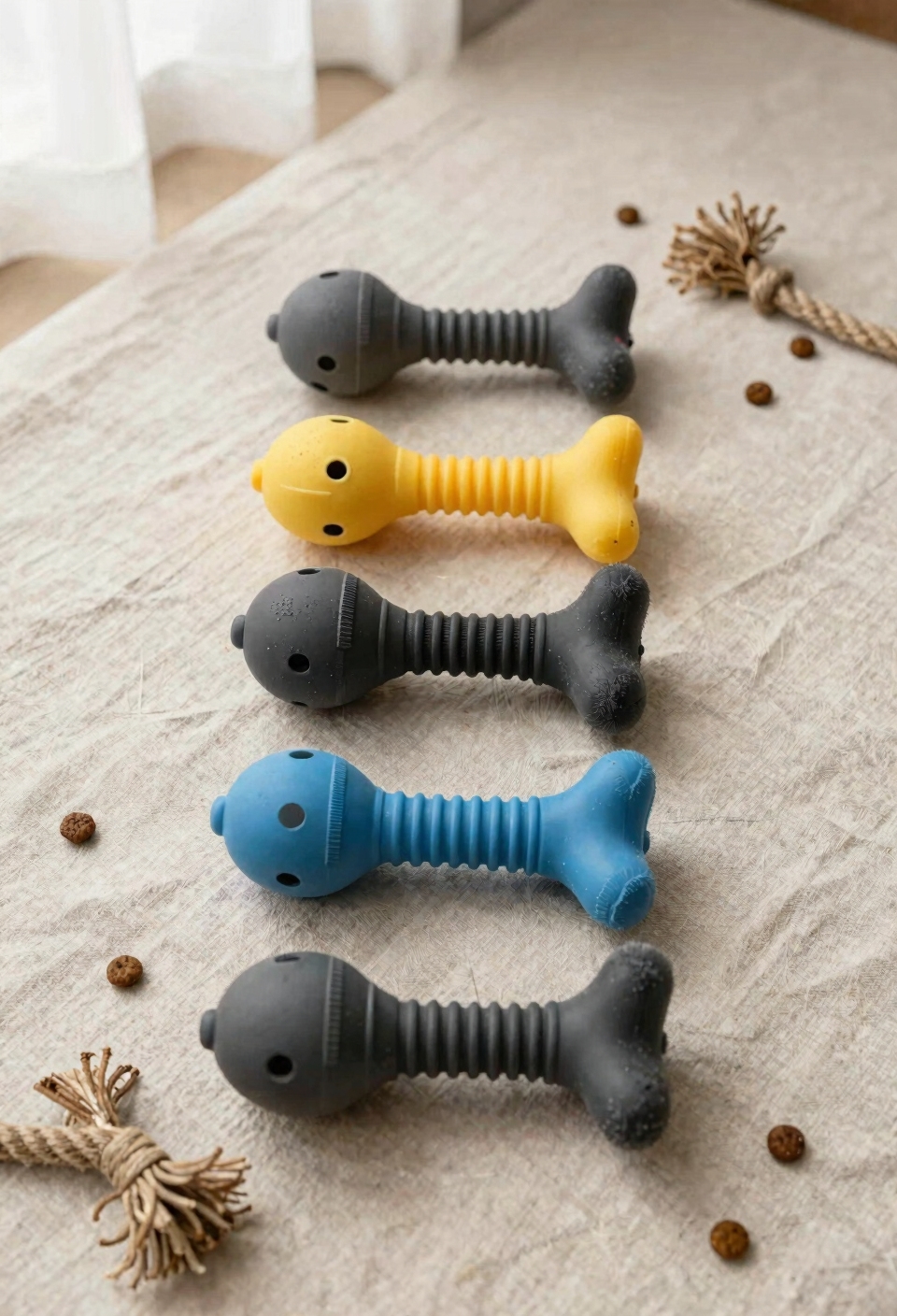durable single piece chew toys