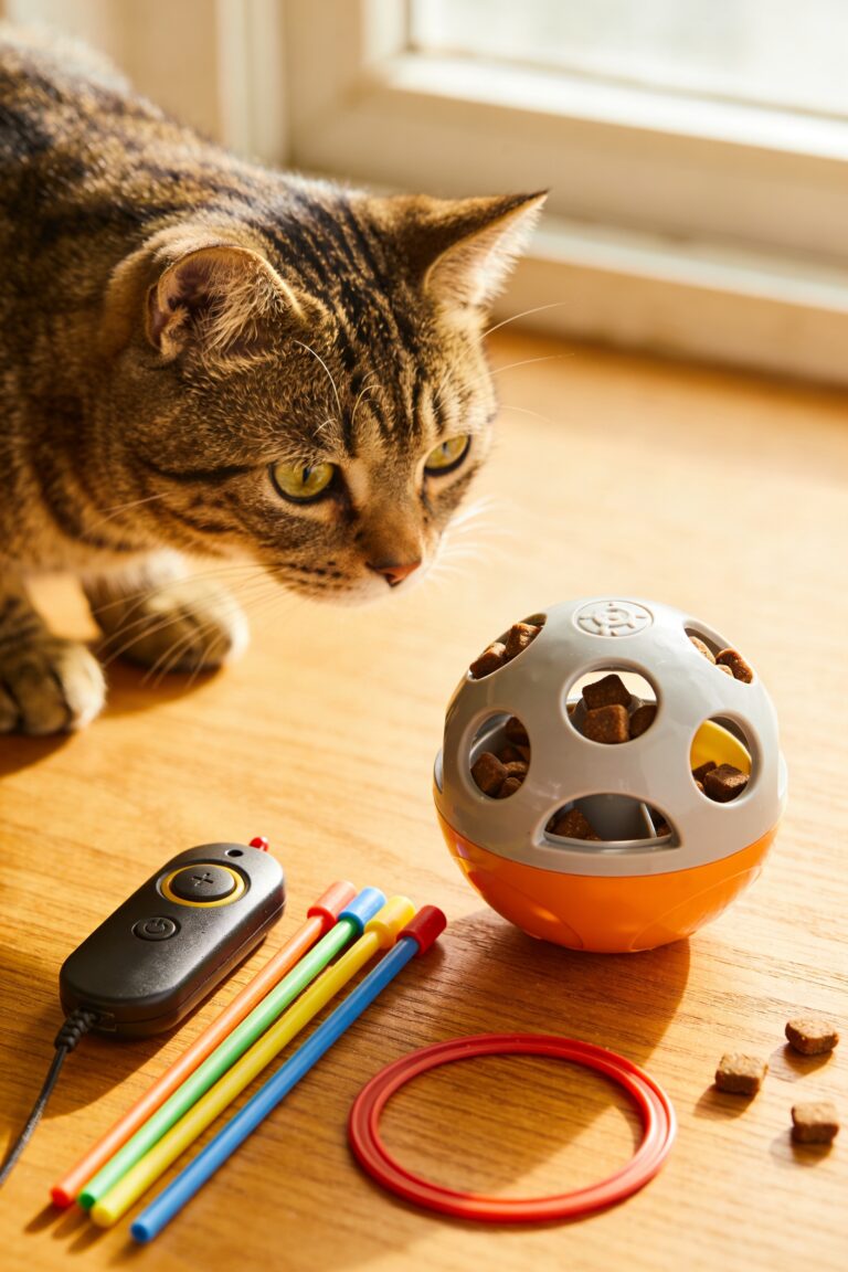 interactive cat training toys