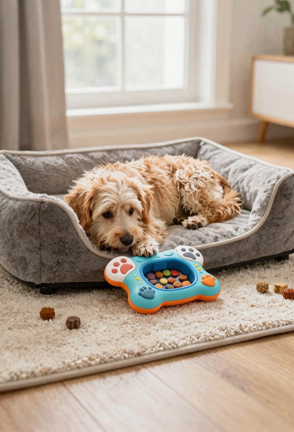 low impact treat dispensing puzzles