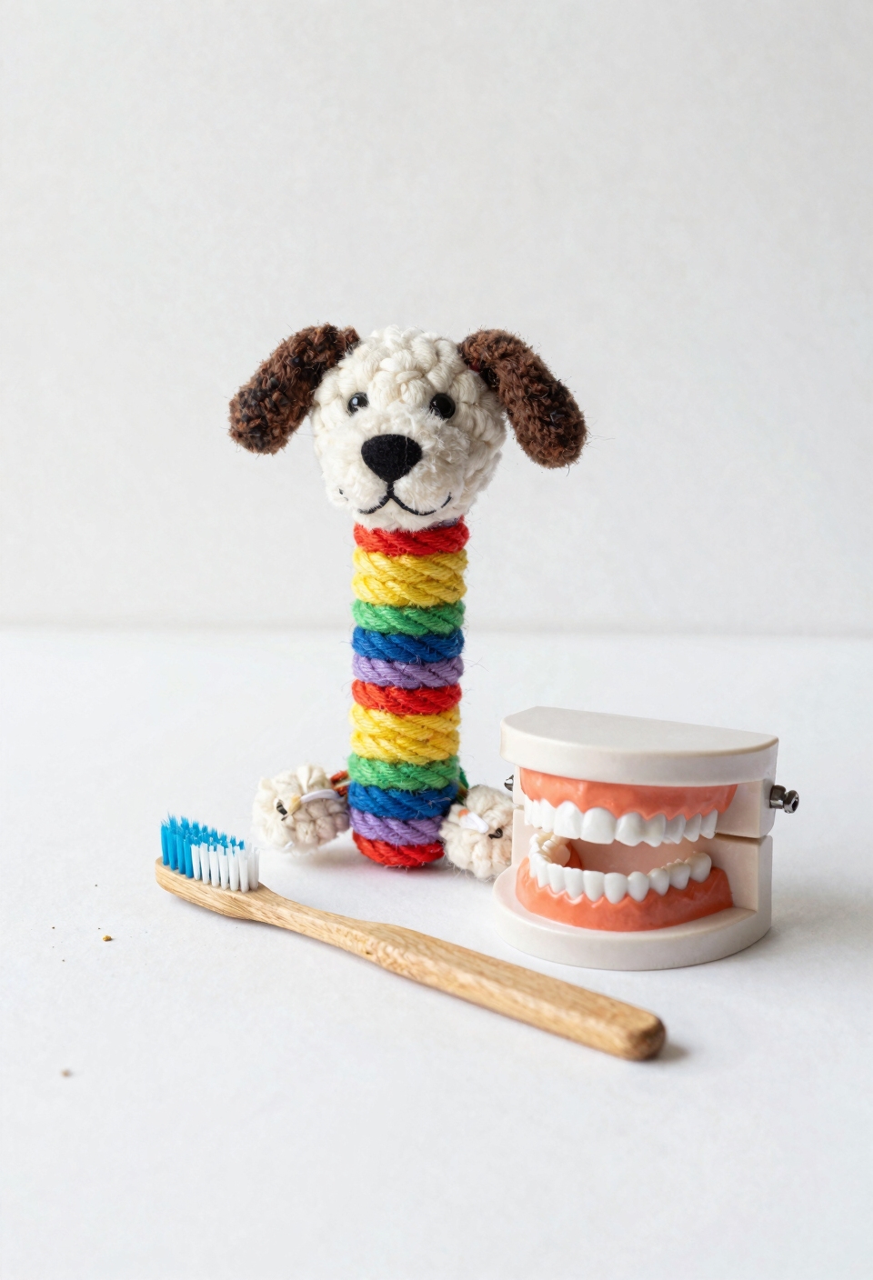 rope chewing reduces plaque