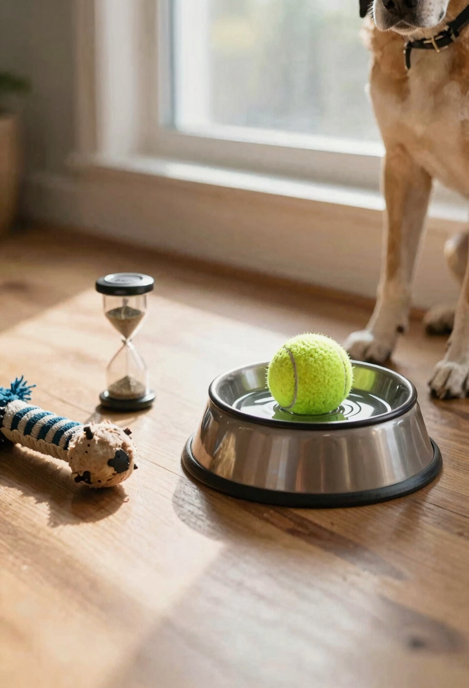 short varied fetch sessions with rests
