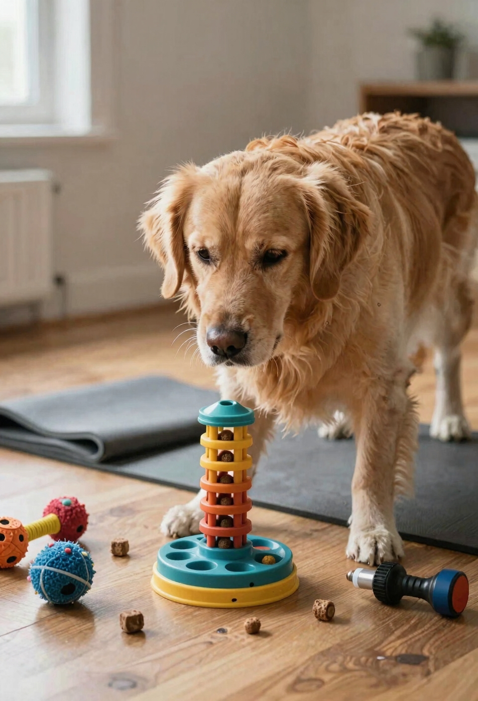 structured training calms dogs